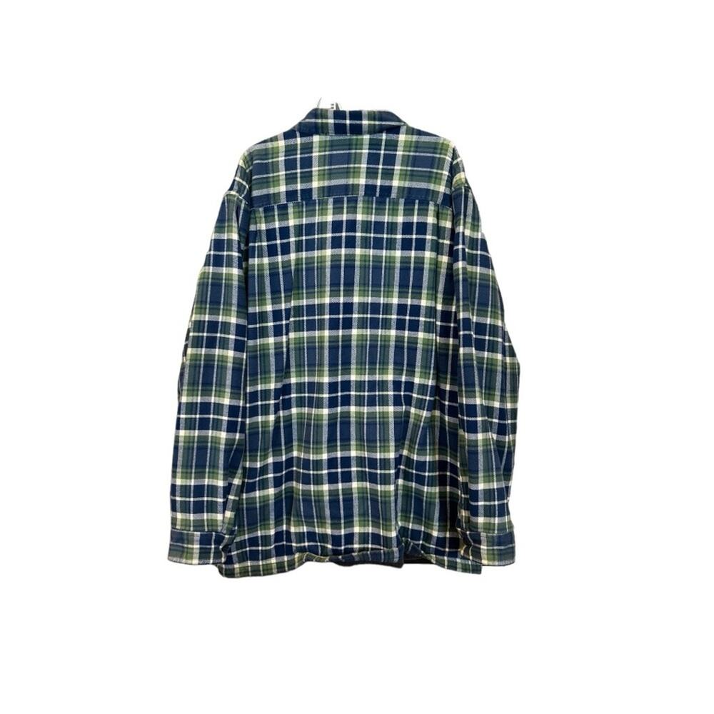 L.L. Bean Fleece Lined Flannel Jacket with Pockets- Size Large - Picture 10 of 16